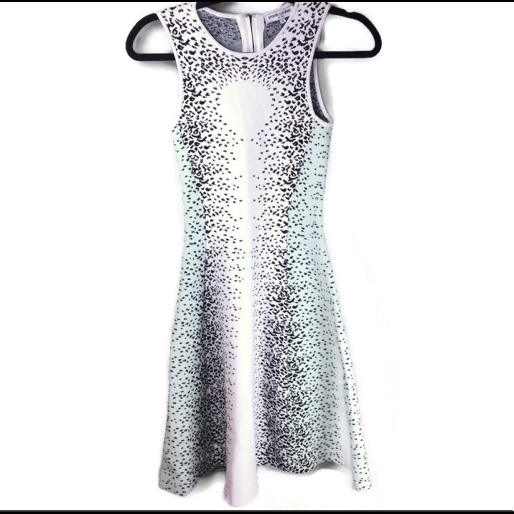 Opening Ceremony Animal Print Flare Dress Size XS